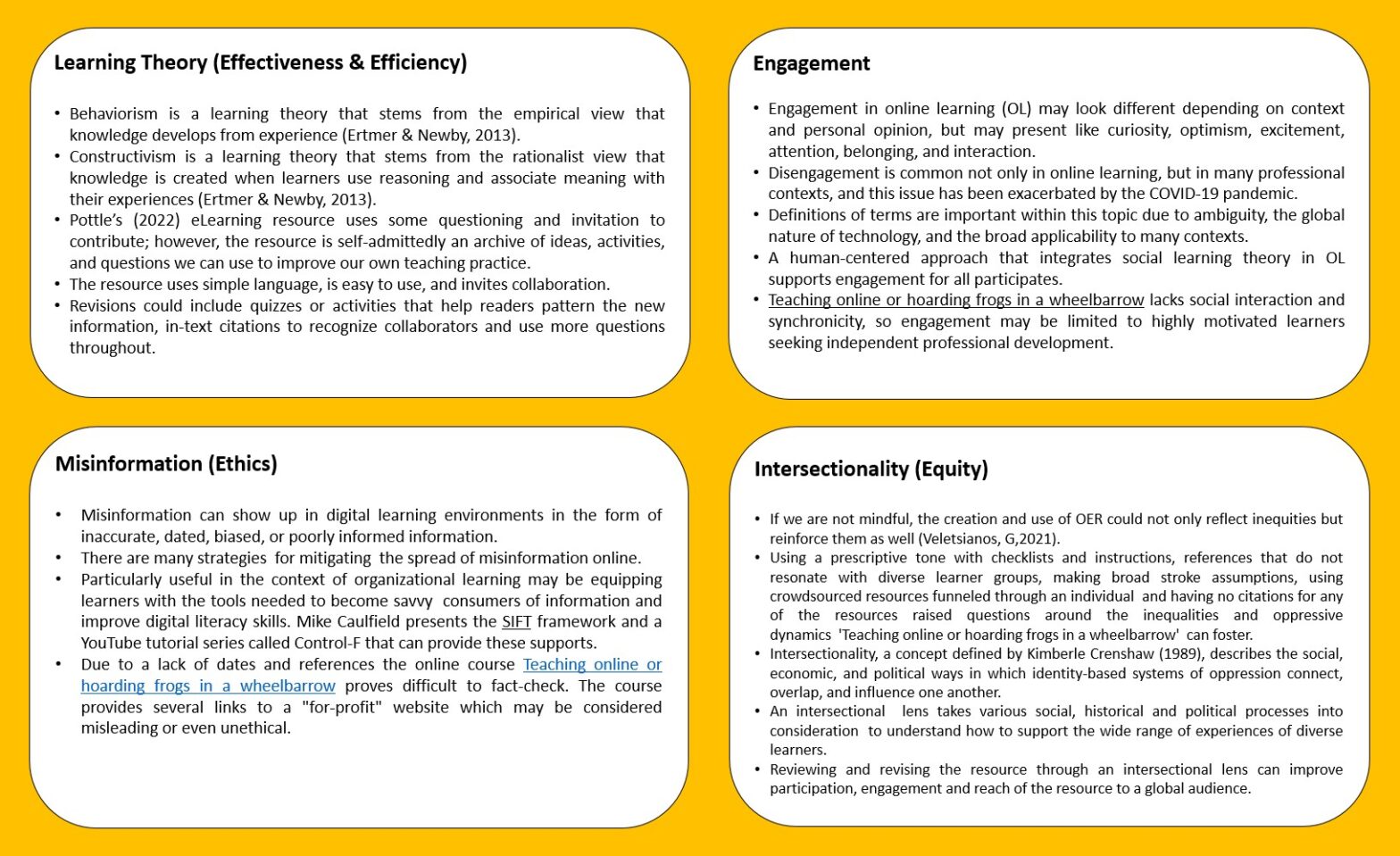 526 – Assignment 2 (Team 4 Summary)